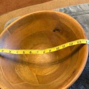 Large Wooden Bowl